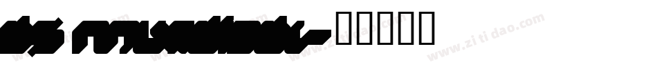 DS Mufdi3DL字体转换